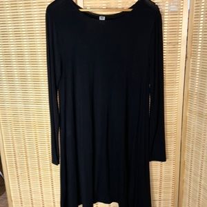 Women’s Old NavY NWT lightweight size large black dress cotton blend, never worn